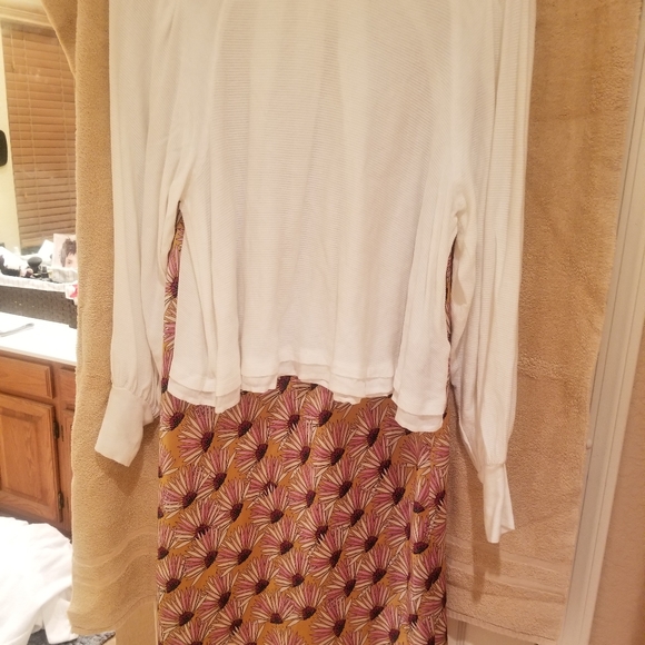 THIS IS SOLD! Free People Skirt and Blouse - Picture 3 of 5